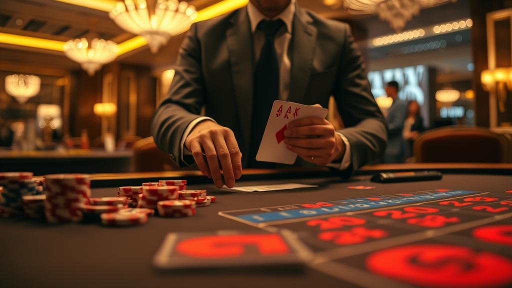 หน้าจอเกมบาคาร่าบนมือถือ