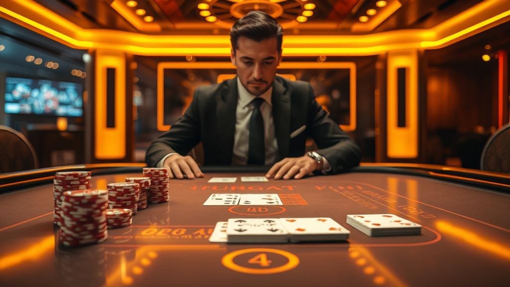 เค้าไพ่มังกร บาคาร่า