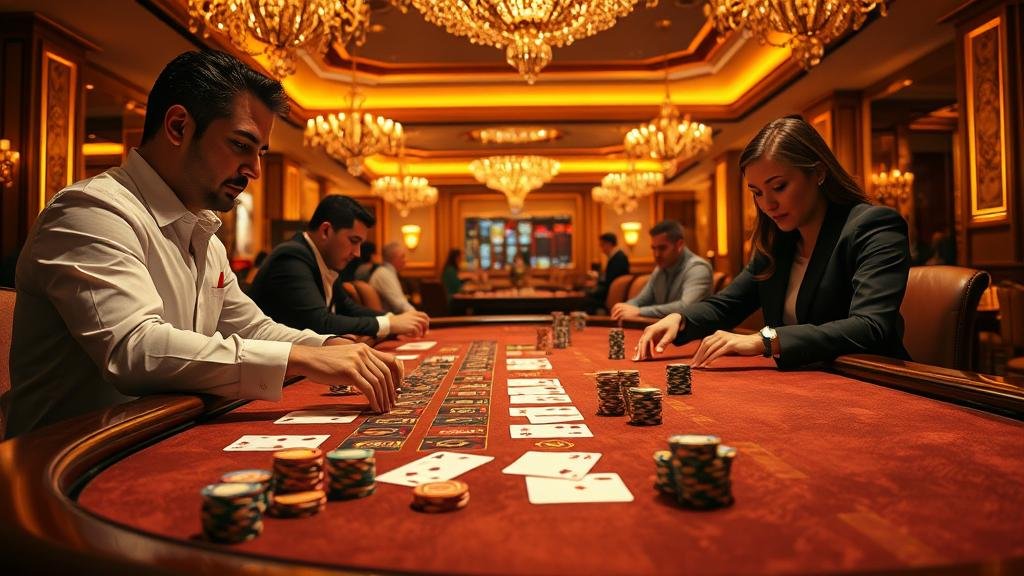 ตารางแสดงเค้าไพ่บาคาร่า