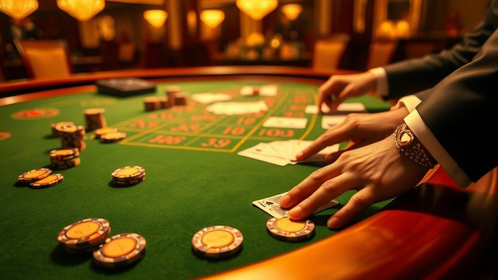 ผู้คนกำลังเล่นบาคาร่าออนไลน์อย่างสนุกสนาน