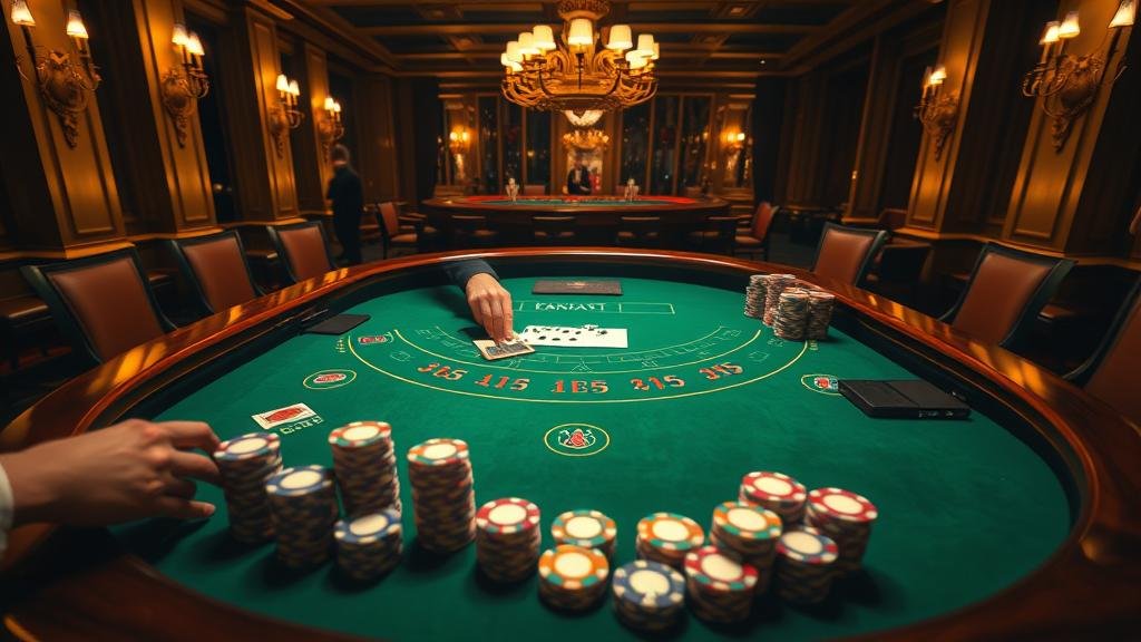 ตารางแสดงอัตราจ่ายต่างๆ ของเกมบาคาร่า