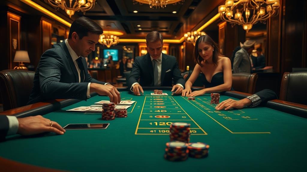 ภาพประกอบเทคนิคการเดินเงินพาโรลีบาคาร่า