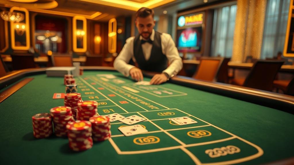 ตารางแสดงเค้าไพ่มังกรบาคาร่า