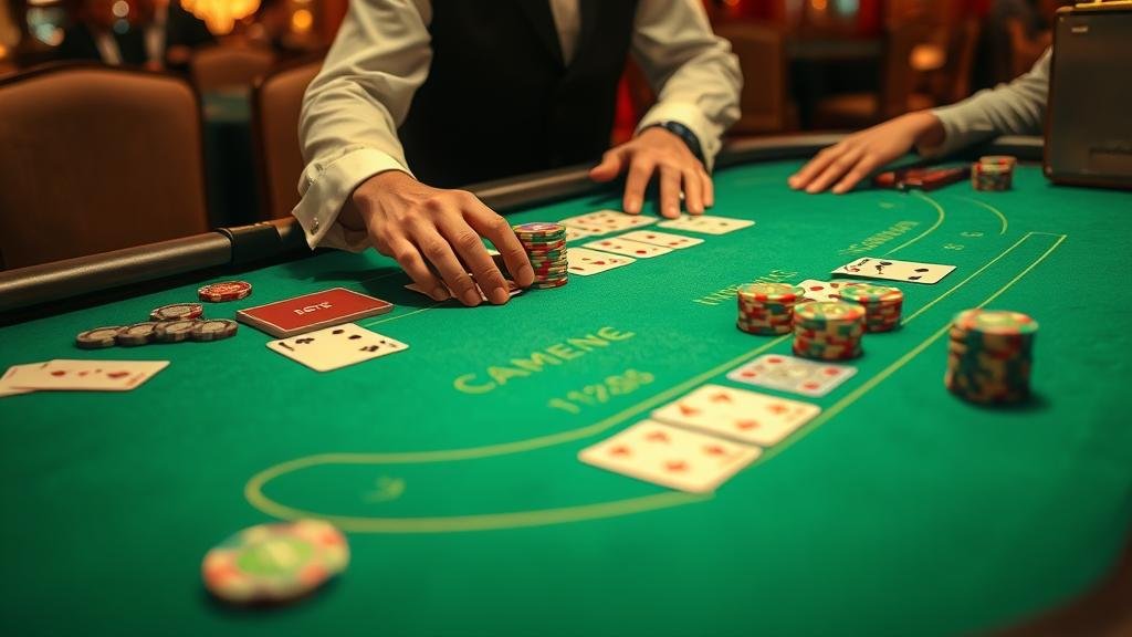 ตัวอย่างเค้าไพ่สามตัดบาคาร่า