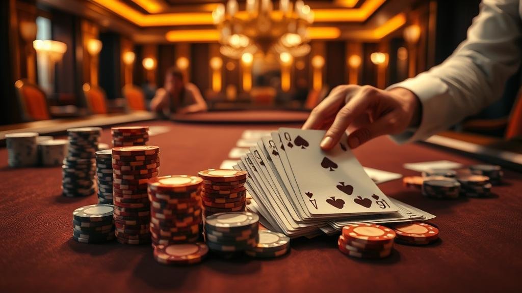 การอ่านเค้าไพ่บาคาร่าบนแท็บเล็ต