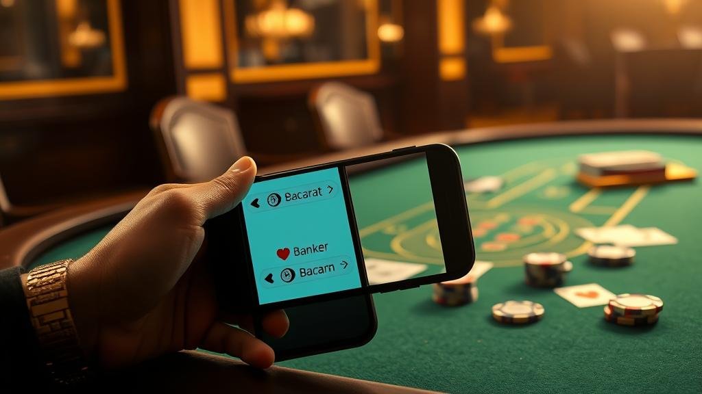 การเล่นบาคาร่าผ่านมือถือ iOS ด้วยระบบวอลเลท