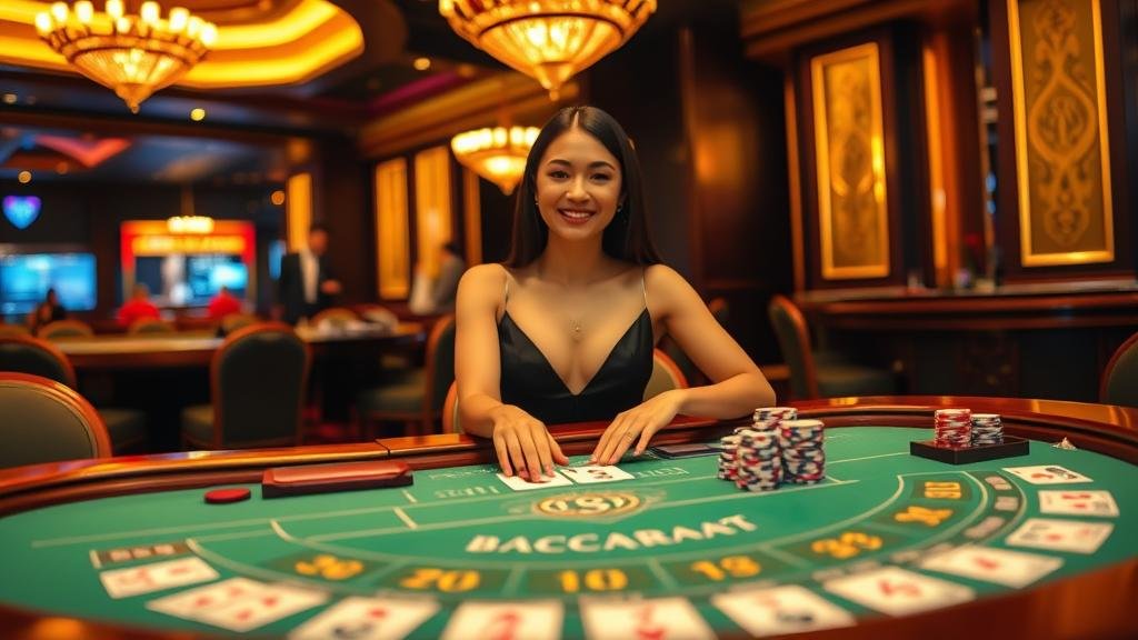 ตัวอย่างเค้าไพ่ปิงปองและสองตัดในบาคาร่า