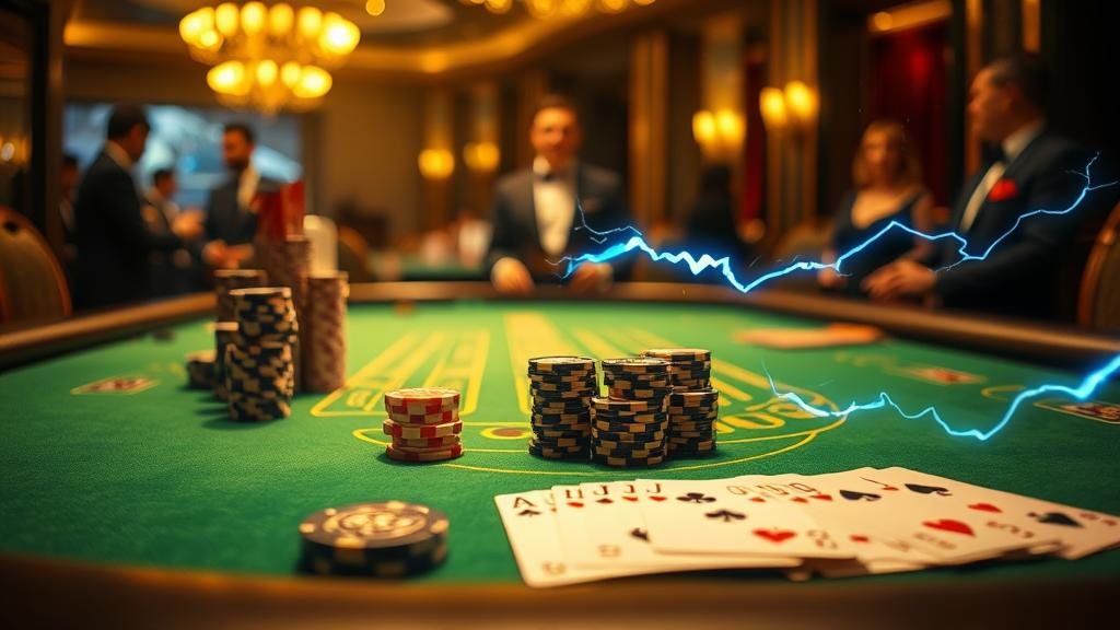 หน้าจอเกมบาคาร่าสายฟ้า Evolution