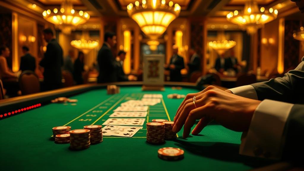 ตัวอย่างเค้าไพ่ปิงปองในบาคาร่า