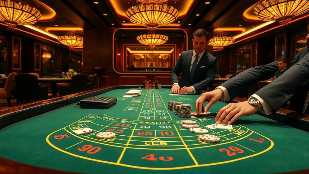 การวางเดิมพันในเกมบาคาร่าสด