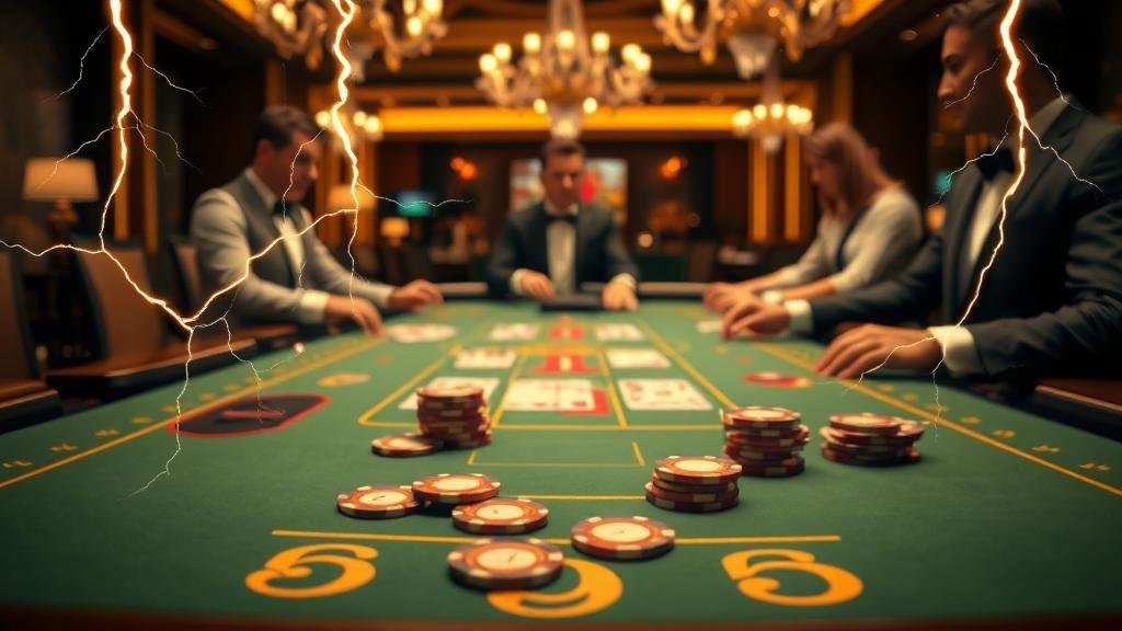 ภาพแสดงกลยุทธ์การเดินเงินบาคาร่า