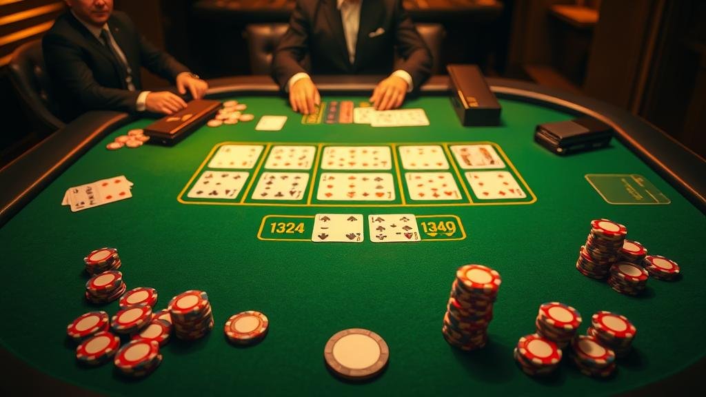 การวางเดิมพันในเกมบาคาร่า