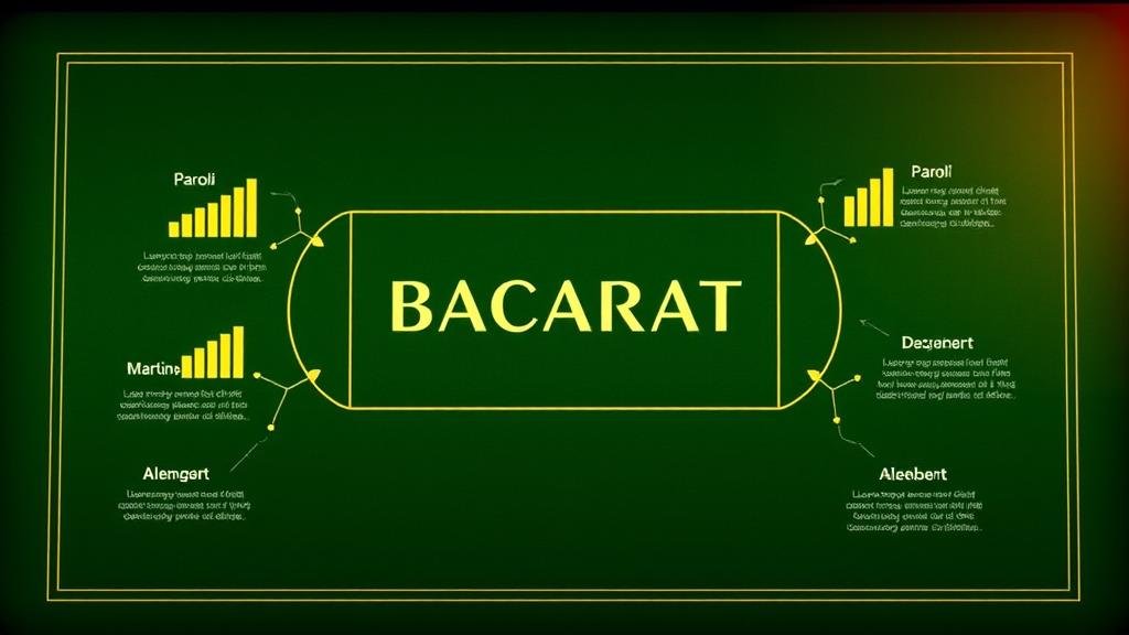 โต๊ะบาคาร่าพร้อมกลยุทธ์การเดิมพัน