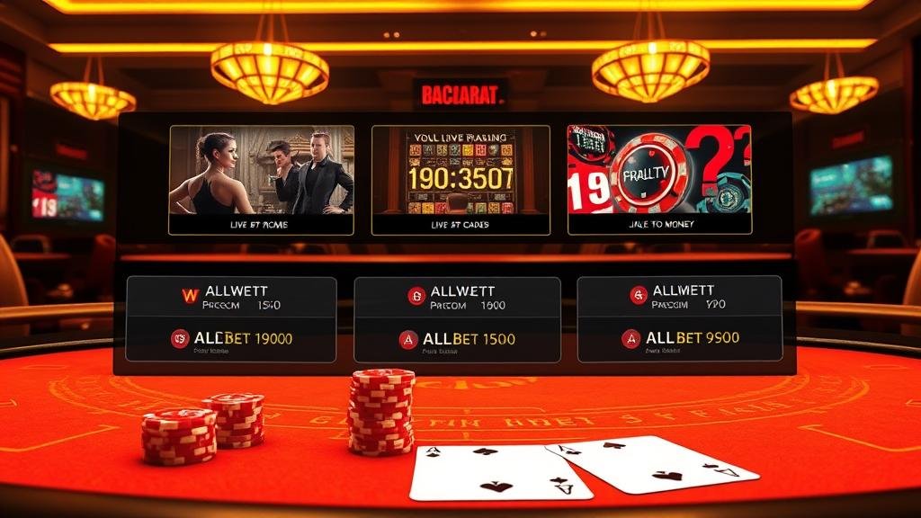 อัตราจ่ายพิเศษโต๊ะสายฟ้าบาคาร่า