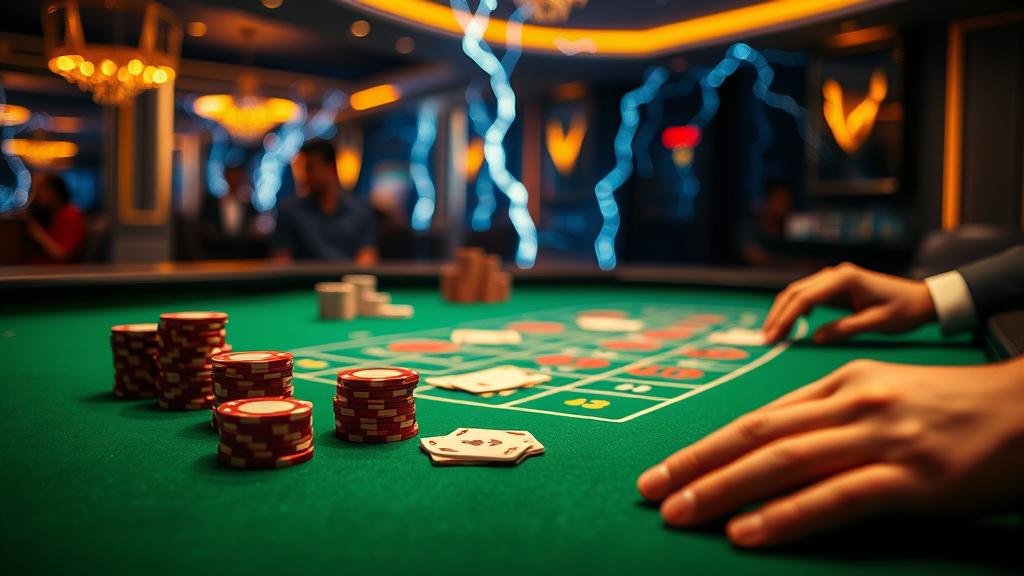 หน้าจอแสดงอัตราจ่าย บาคาร่า สายฟ้า พร้อมตัวคูณ