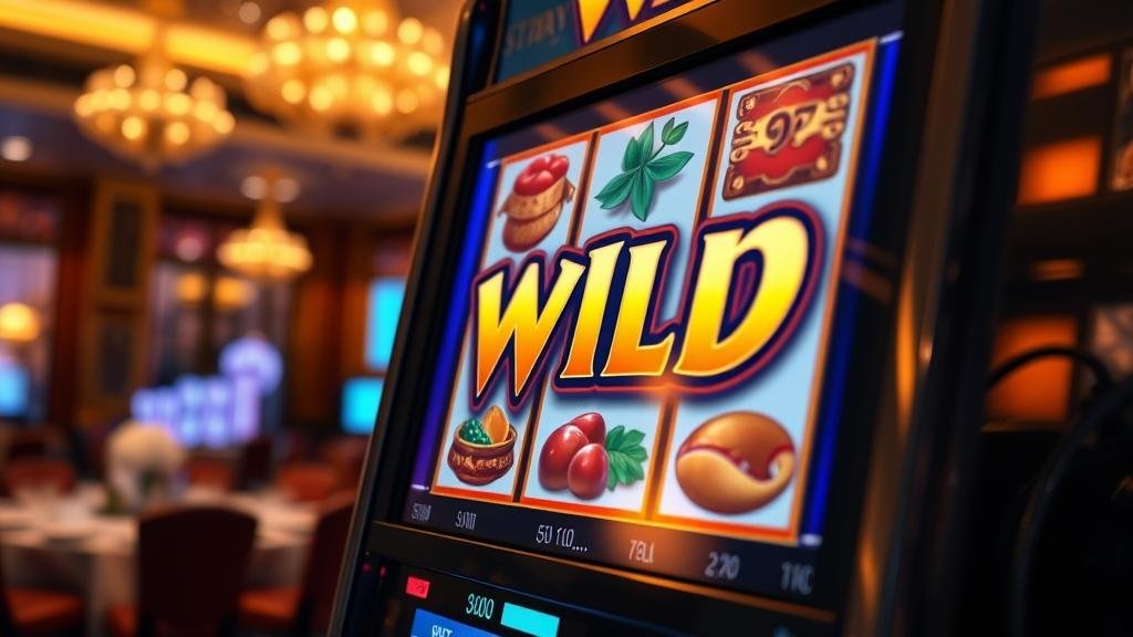 สัญลักษณ์ไวลด์ติดบนเกมสล็อต Blueprint