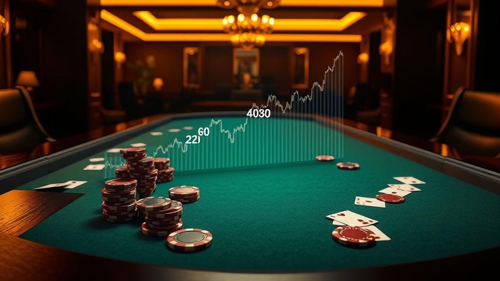 นักลงทุนกำลังพิจารณาตัวเลขบนสลากลอตเตอรี่หุ้นซาอุ