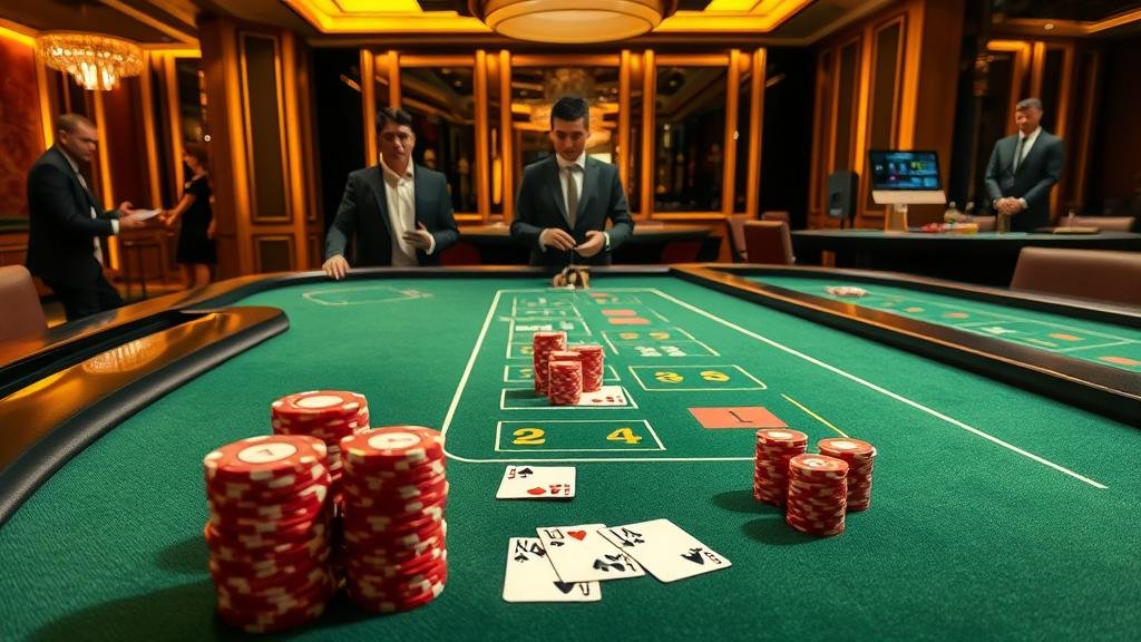 อินเทอร์เฟซเกมบาคาร่า DreamGaming ที่ใช้งานง่าย