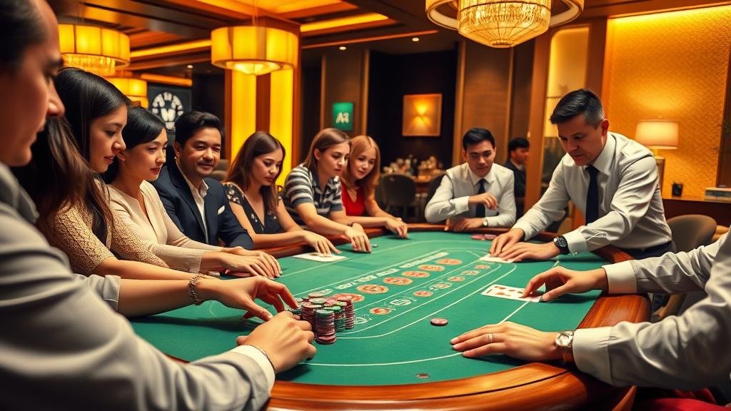 ตารางสถิติบาคาร่าบนแท็บเล็ต