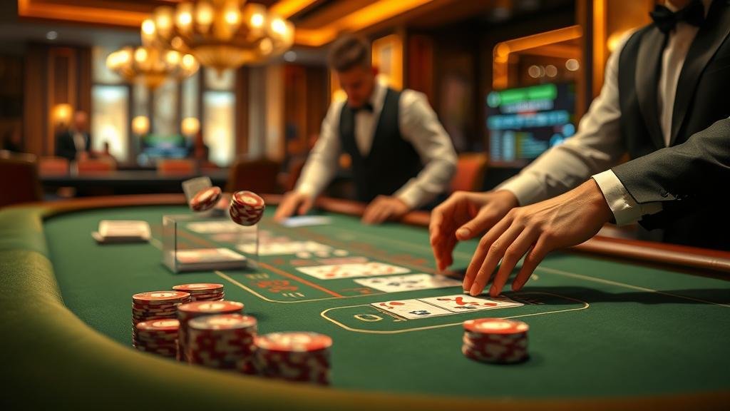 การอ่านเค้าไพ่และสถิติบาคาร่าสดบนมือถือ