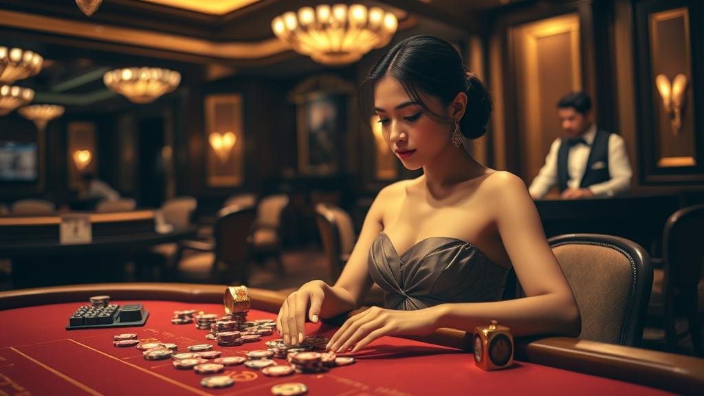 ภาพเกมบาคาร่าบนหน้าจอมือถือ