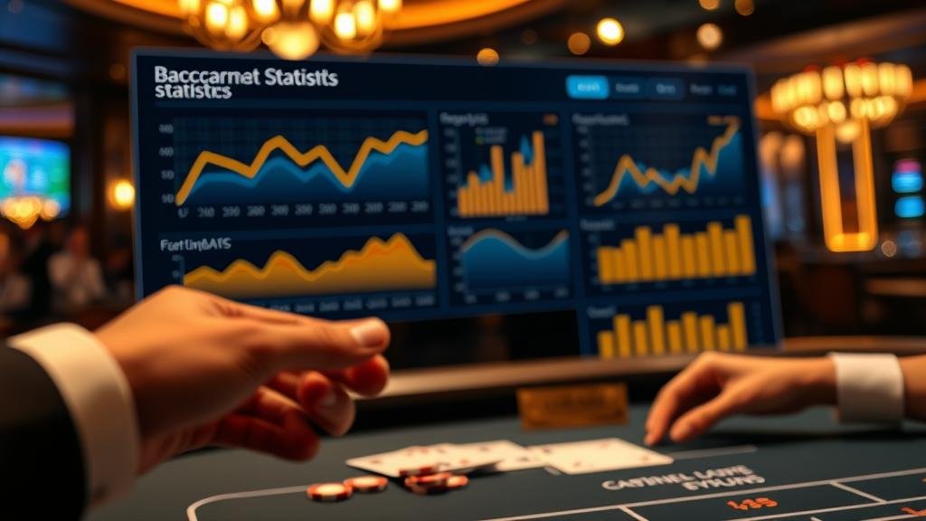การวิเคราะห์สถิติบาคาร่าบนแท็บเล็ต