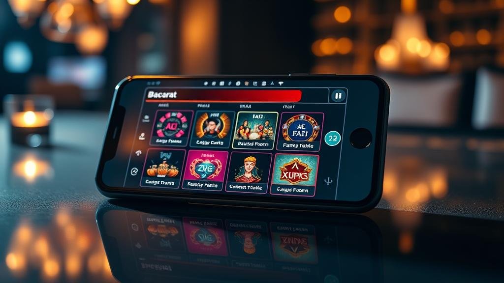 การเล่นบาคาร่าบนมือถืออย่างมีสมาธิ