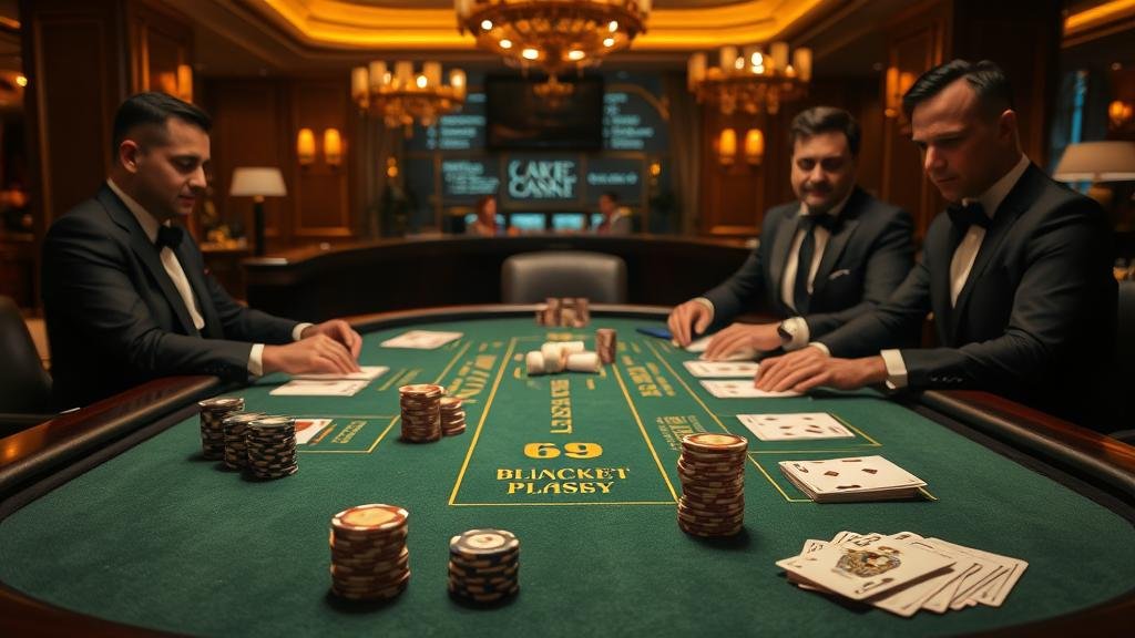 ภาพประกอบกลยุทธ์บันไดเงินบาคาร่า