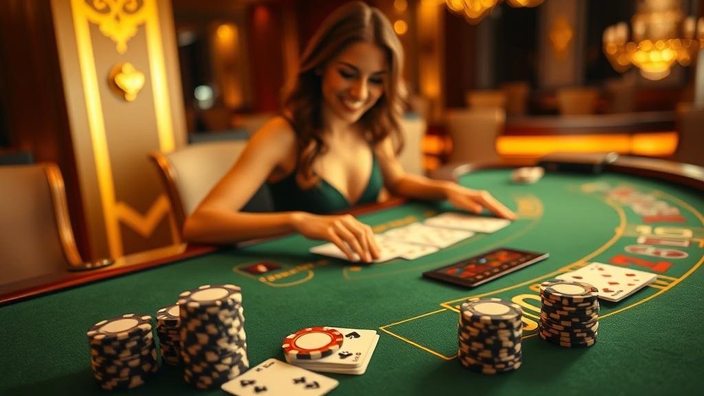 อินเทอร์เฟซเกมบาคาร่า XPG ที่ทันสมัยและใช้งานง่าย