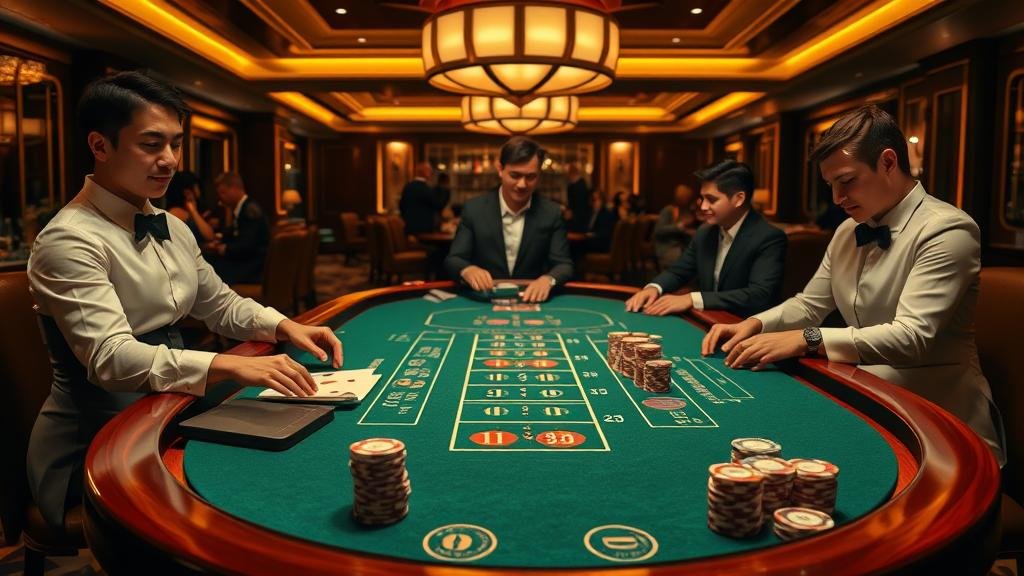 ภาพแสดงความเร็วและความตื่นเต้นของเกม Speed Baccarat