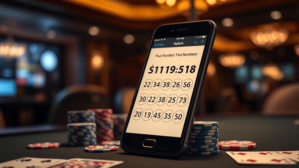 แดชบอร์ดแสดงสถิติและแนวโน้มหวยออนไลน์