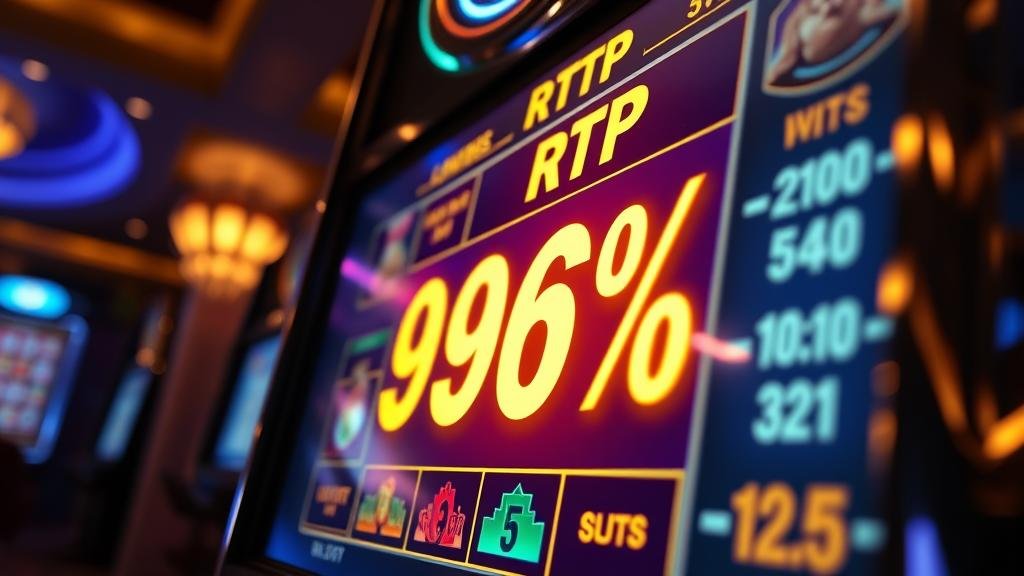 การปรับเบทบนหน้าจอเกมสล็อต