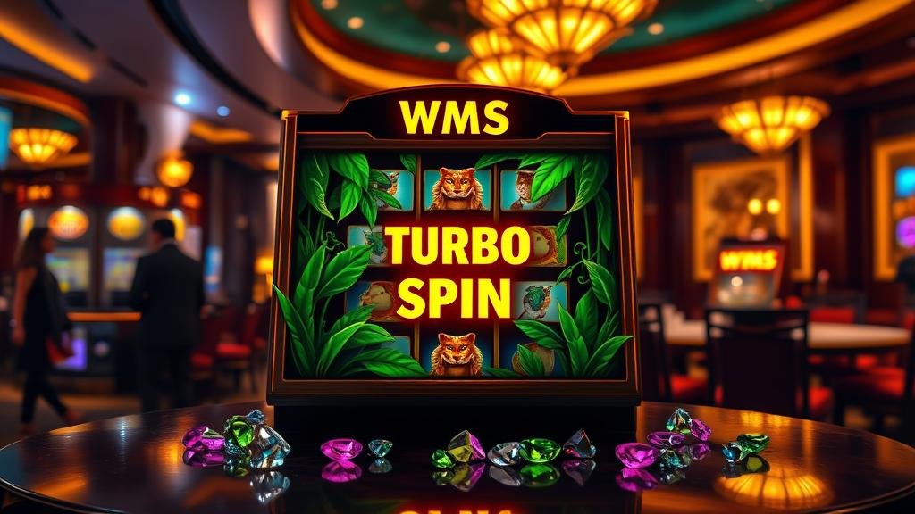 สัญลักษณ์อัญมณีตัวคูณในสล็อต WMS ป่า