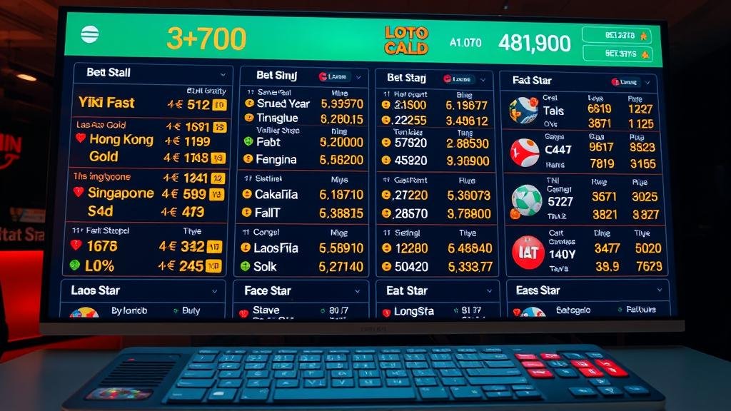 สถิติหวยสิงคโปร์4D และ หวยลาวสตาร์