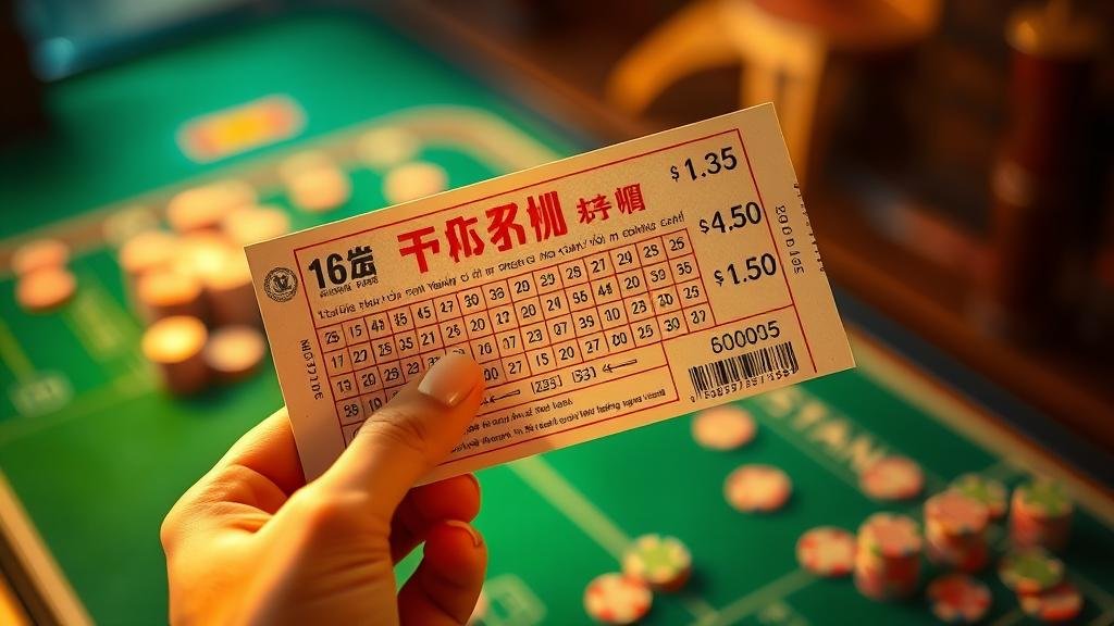 ตัวอย่างสลากกินแบ่งลาว