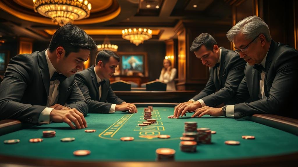 การวางเดิมพันในเกมบาคาร่าออนไลน์