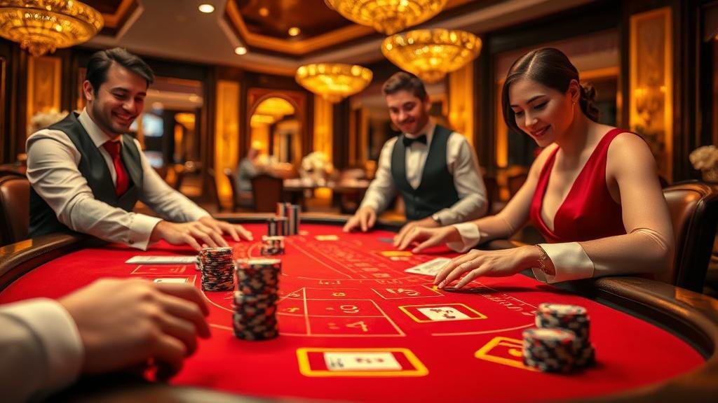 ภาพประกอบเค้าไพ่บาคาร่าแบบต่างๆ