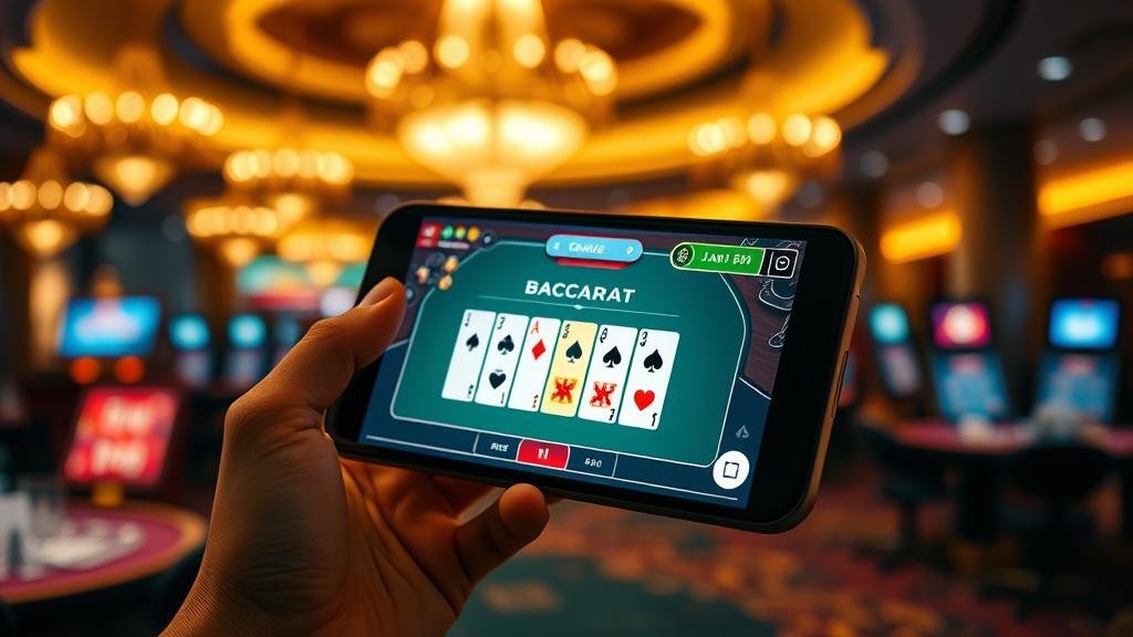 นักเดิมพันบาคาร่าชาวไทยกำลังวิเคราะห์เกม