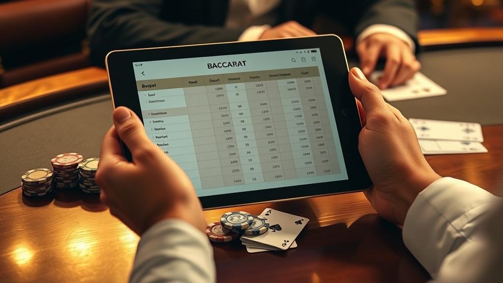 กราฟสถิติการเล่นบาคาร่า