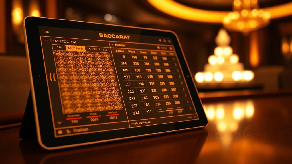 กราฟสถิติและข้อมูลเชิงลึกบาคาร่า