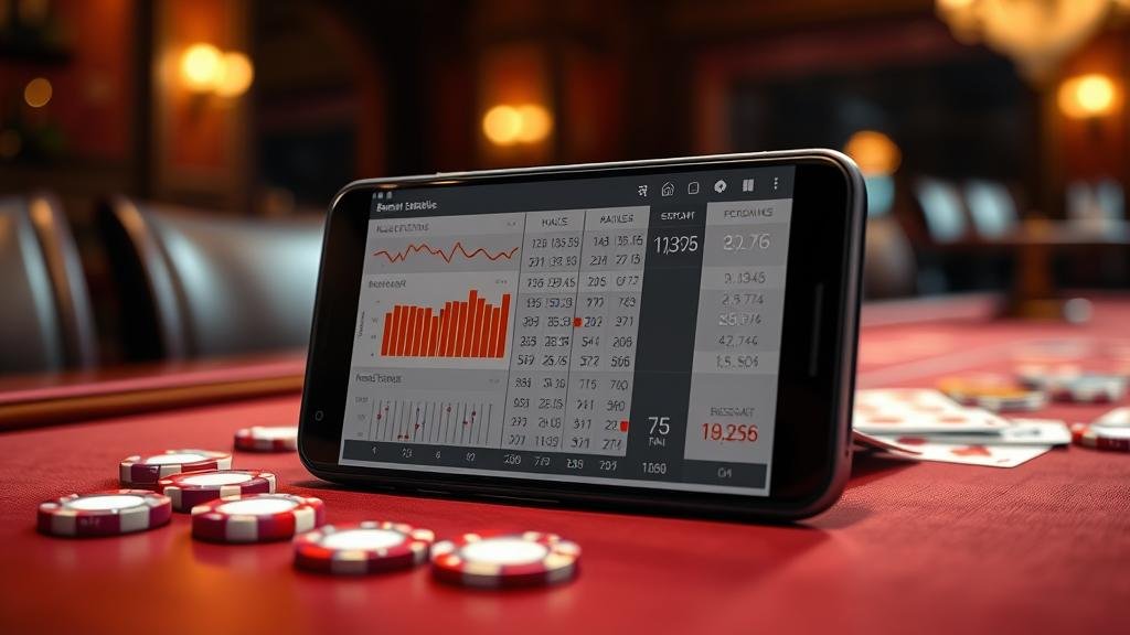 การวิเคราะห์สถิติ Baccarat ควบคู่กับการเล่นสดบน Android