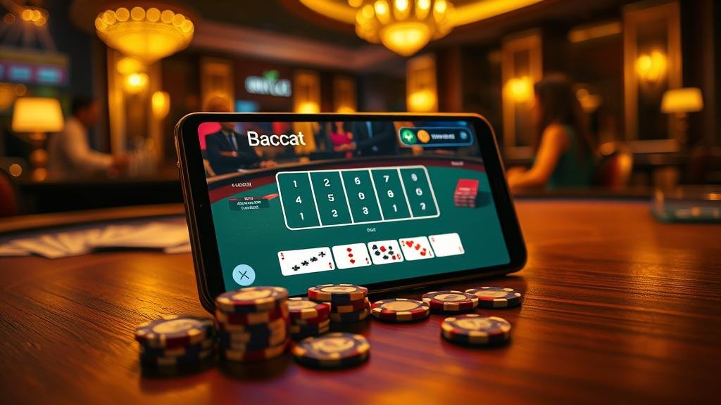 วิเคราะห์สถิติบาคาร่าบนแท็บเล็ต