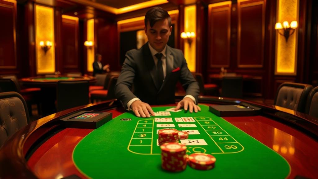 โต๊ะบาคาร่าสด LuckyStreak บรรยากาศคลาสสิก