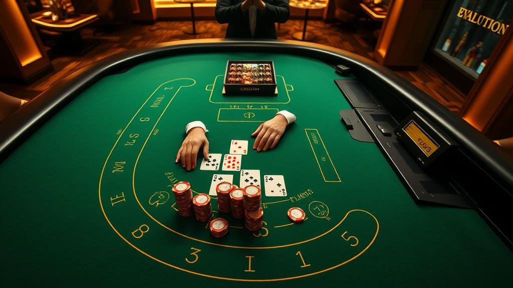 อินโฟกราฟิกแสดงการอ่านเค้าไพ่และสถิติบาคาร่า