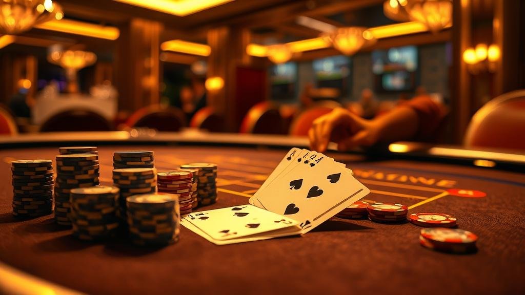 หน้าจอเกมบาคาร่า HD ที่แสดงผลสด