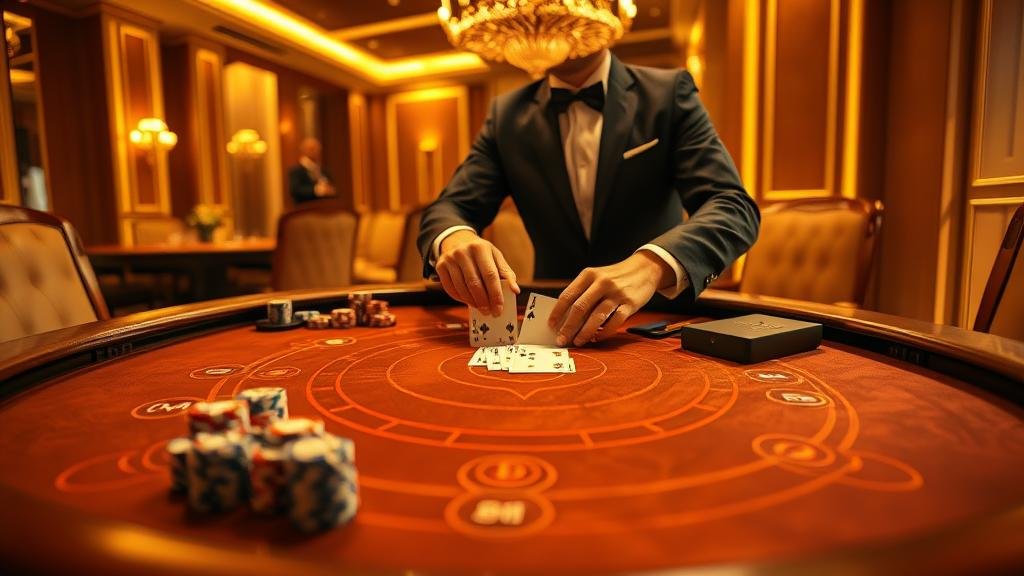 หน้าจอเกมบาคาร่า N2Live บนแท็บเล็ต