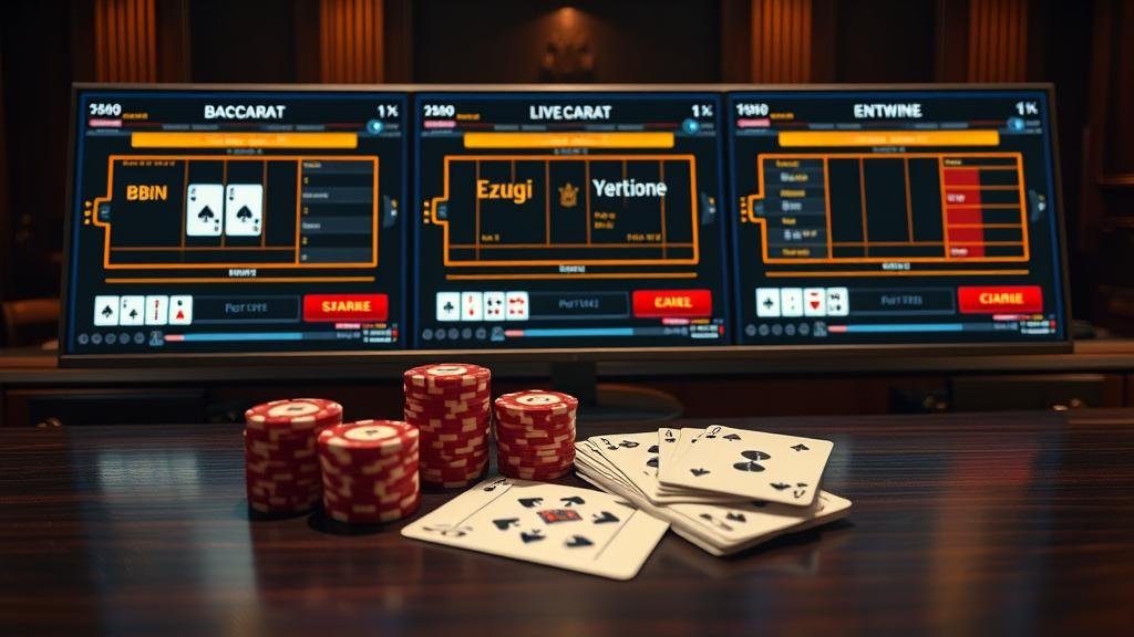 คู่มือเลือกห้องบาคาร่า BBIN, Ezugi, Entwine: เจาะลึกสูตรปิงปอง สตรีมเมอร์