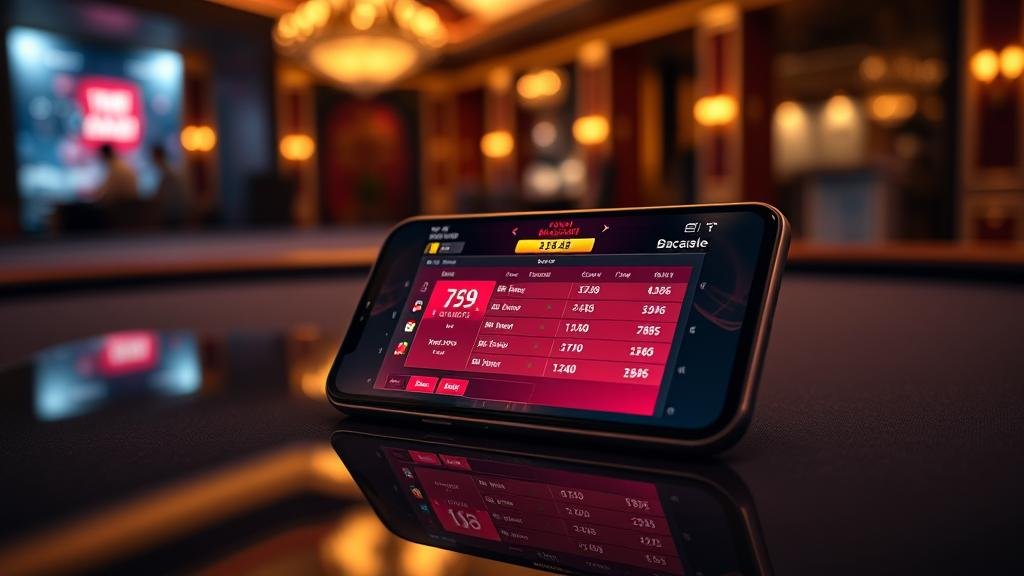 วิเคราะห์สถิติบาคาร่าบนแท็บเล็ต