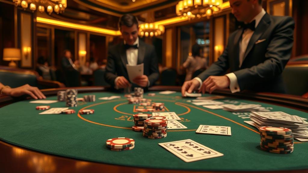 หน้าจอเกมบาคาร่าจากค่ายดังบนมือถือ