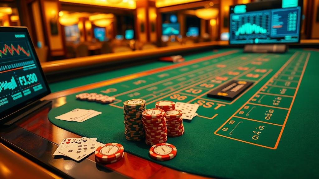 แผนภาพระบบเดินเงิน Labouchère ในบาคาร่า